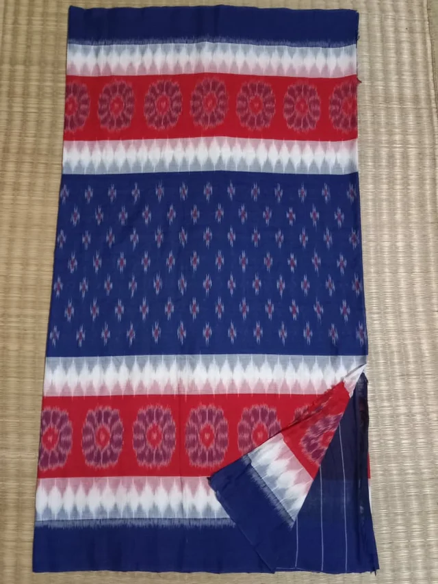 101416 Sambalpuri Handloom Saree With Blouse
