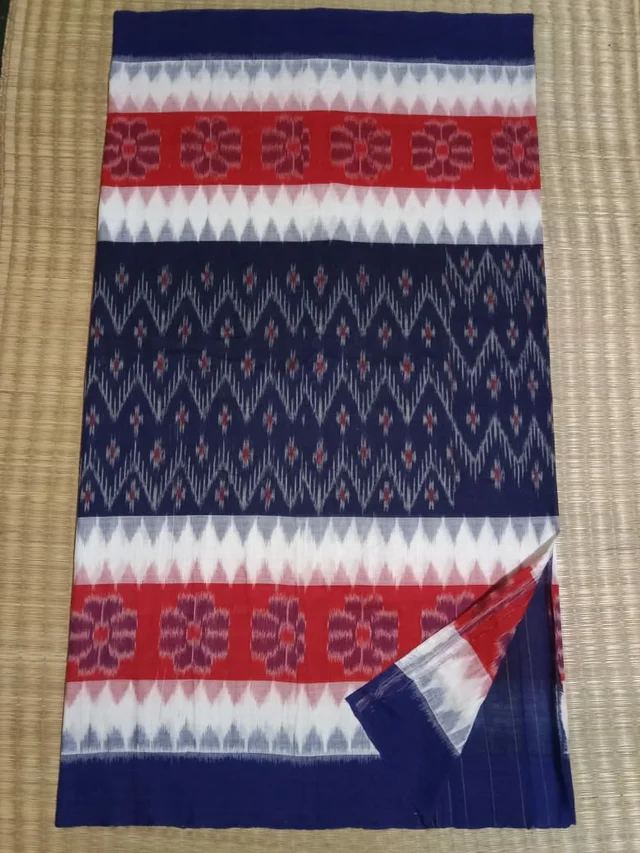 101417 Sambalpuri Handloom Saree With Blouse