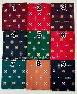 101454 Sambalpuri Stiching Long Kurta / Dhila - Colour.No.1, 36