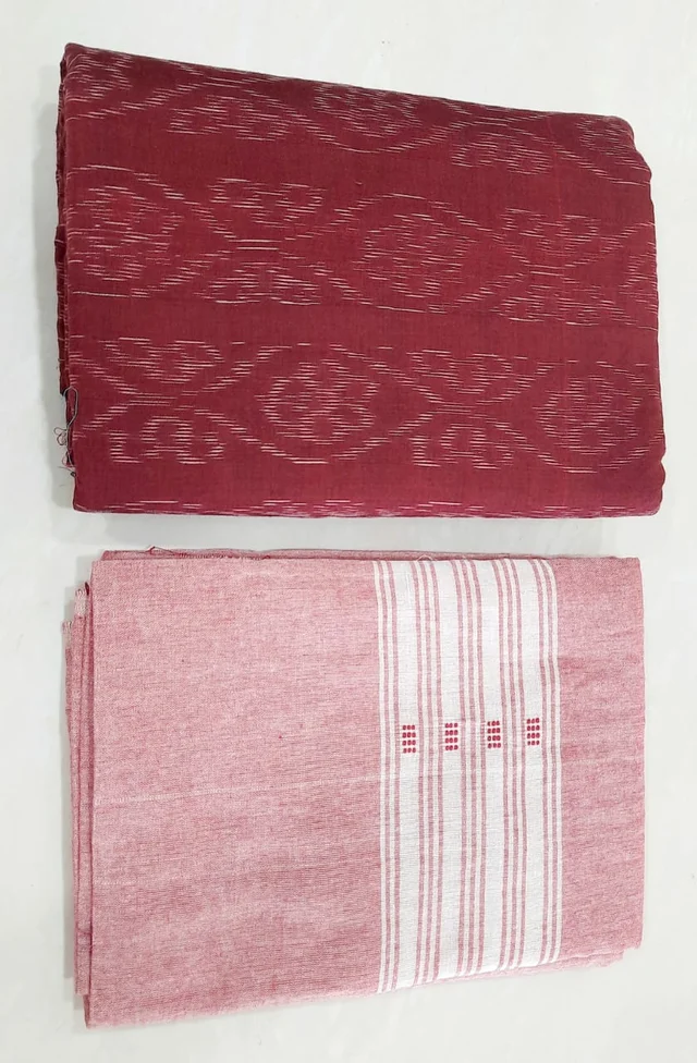 101512 Sambalpuri Handloom Dress Material, Dress Kapada With Dupatta