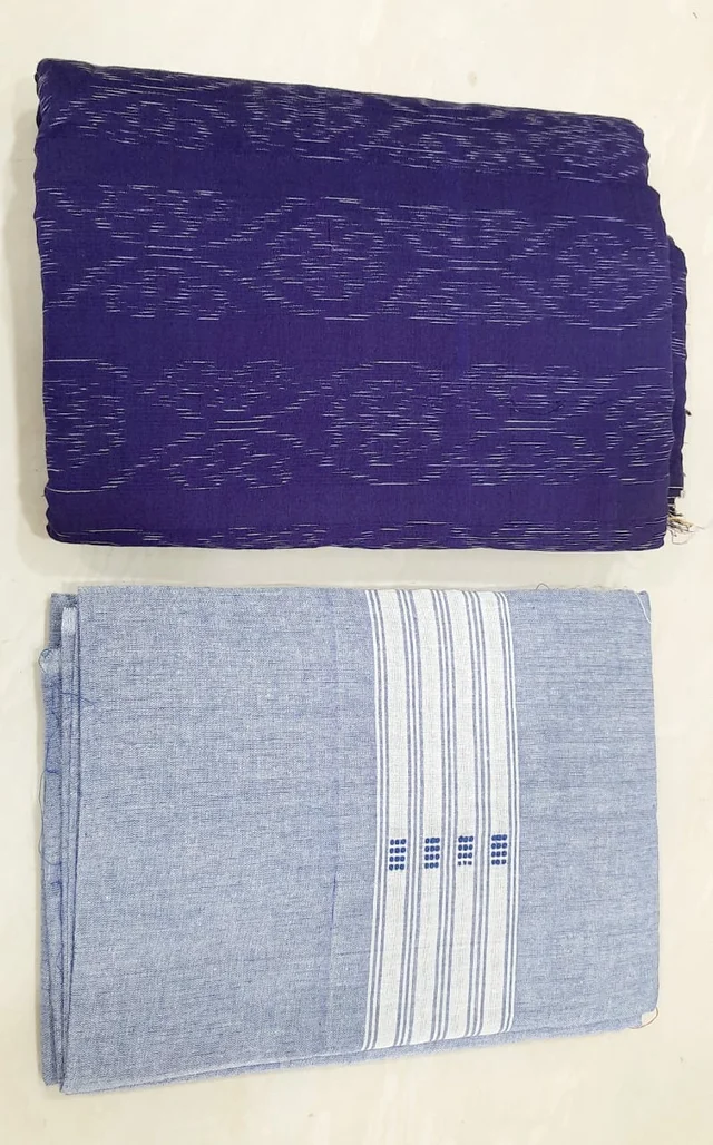 101515 Sambalpuri Handloom Dress Material, Dress Kapada With Dupatta