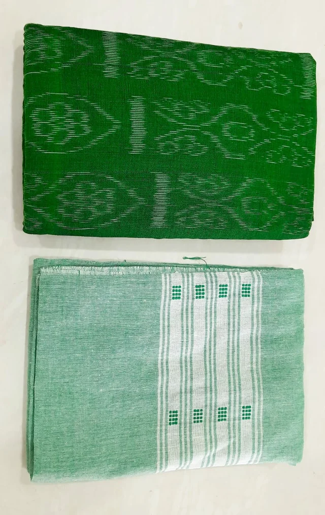 101516 Sambalpuri Handloom Dress Material, Dress Kapada With Dupatta