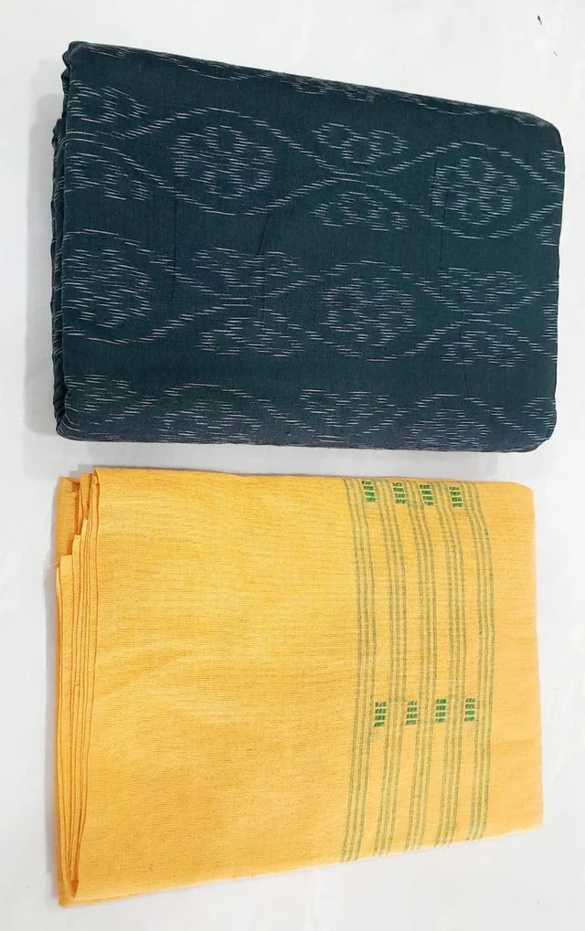 101518 Sambalpuri Handloom Dress Material, Dress Kapada With Dupatta