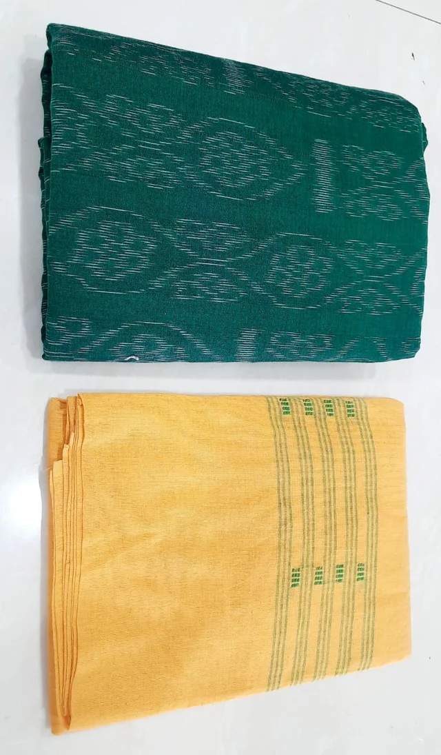 101519 Sambalpuri Handloom Dress Material, Dress Kapada With Dupatta