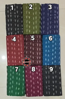 101522 Sambalpuri Handloom Dress Material, Dress Kapada With Dupatta