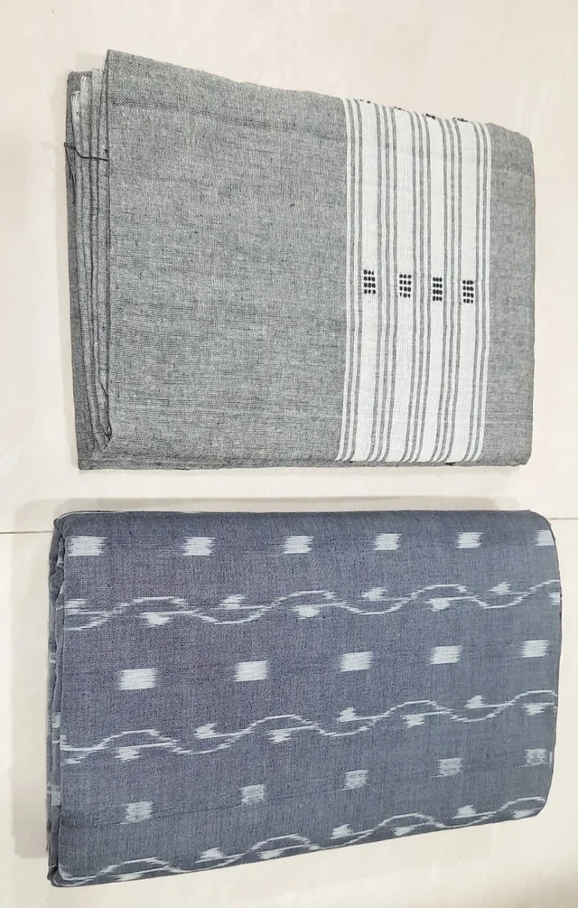 101533 Sambalpuri Handloom Dress Material, Dress Kapada With Dupatta