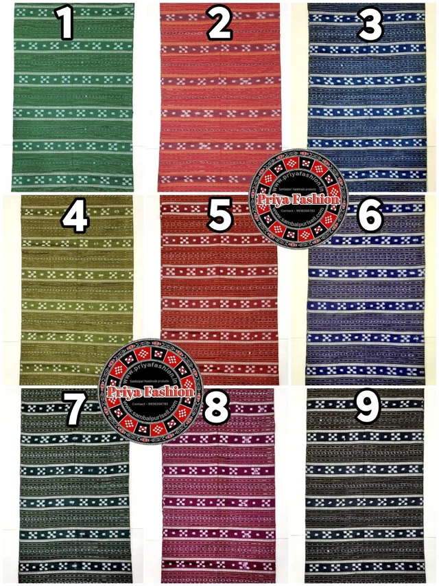 101520 Sambalpuri Handloom Dress Material, Dress Kapada With Dupatta