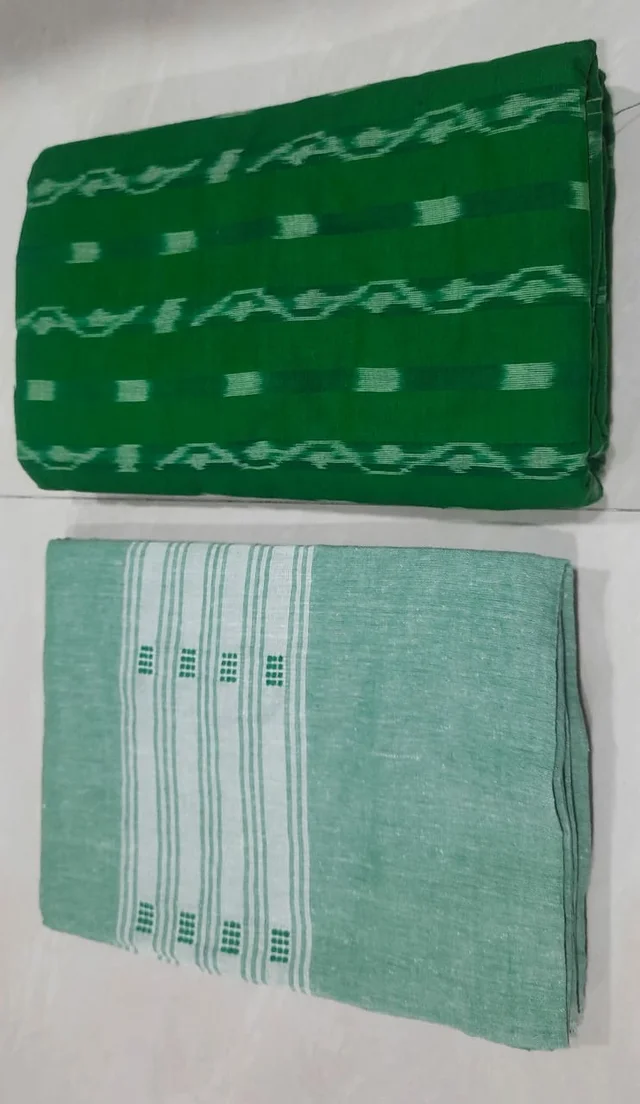 101540 Sambalpuri Handloom Dress Material, Dress Kapada With Dupatta