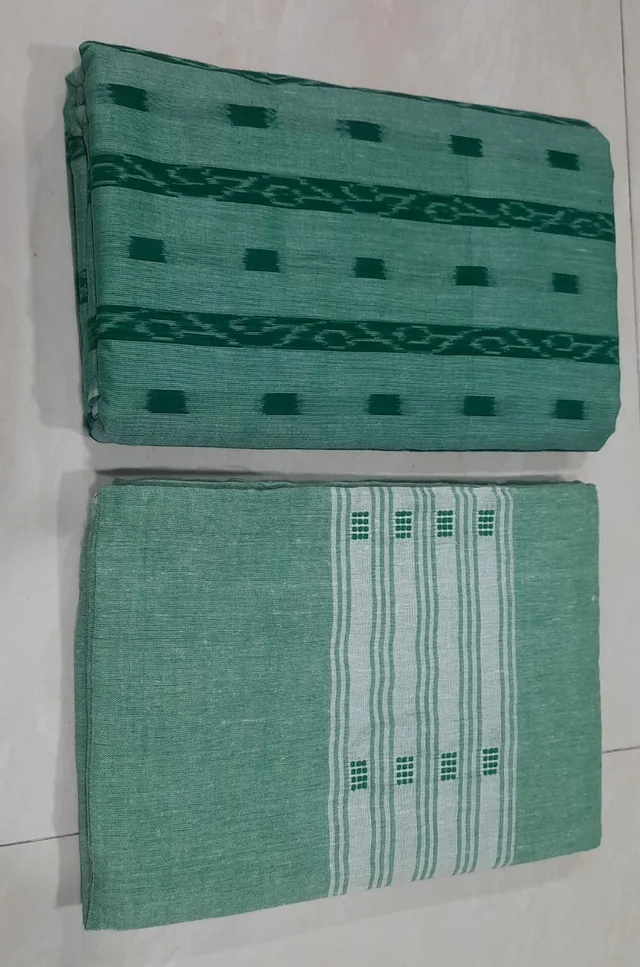 101544 Sambalpuri Handloom Dress Material, Dress Kapada With Dupatta