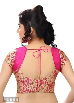 101874 Women Stiching Design Blause - 40, Magenta / Fuchsia