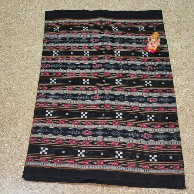 101551 Sambalpuri Handloom Fabric, Than Kapada - 2 Meter