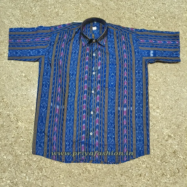 101942 Sambalpuri Half Shirt - 44