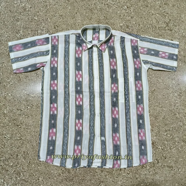 101943 Sambalpuri Half Shirt - 44