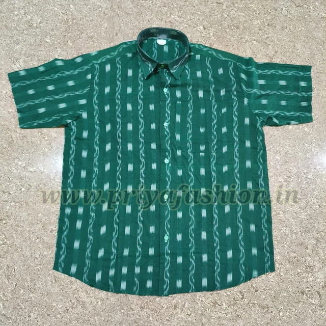 101959 Sambalpuri Half Shirt - Apple, 38