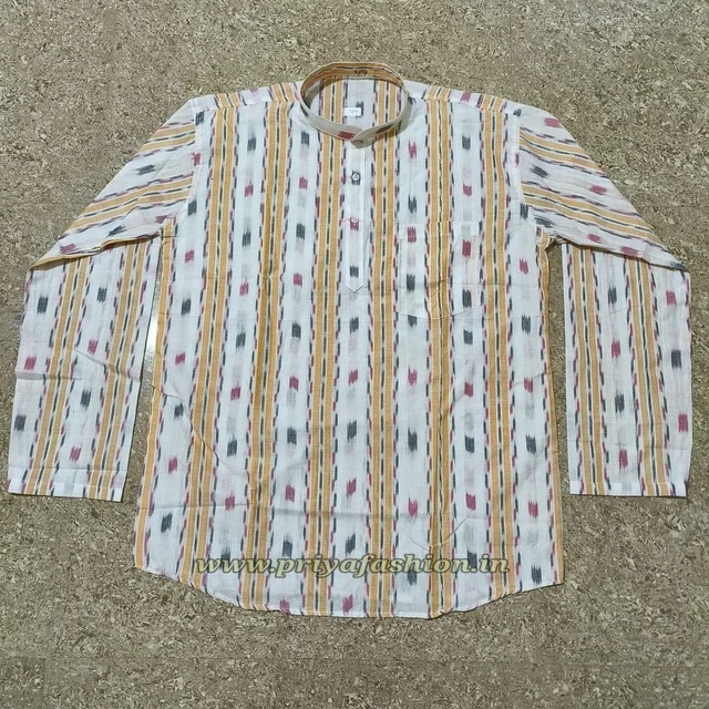101969 Sambalpuri Short Kurta - 42