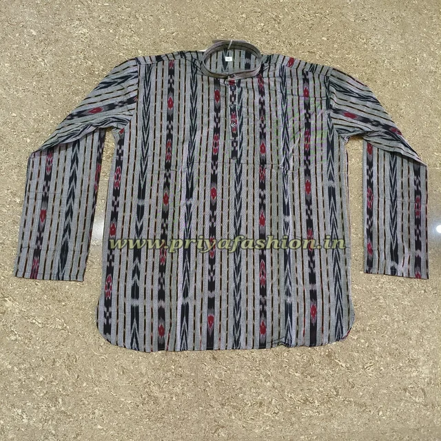101971 Sambalpuri Short Kurta - 42