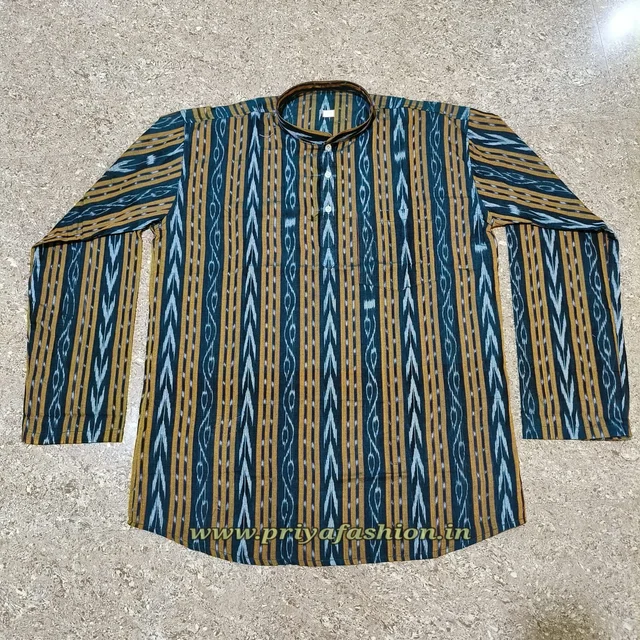 101974 Sambalpuri Short Kurta - 38