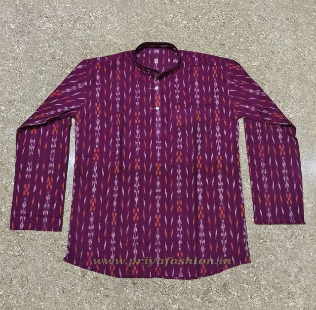 101977 Sambalpuri Short Kurta - 40
