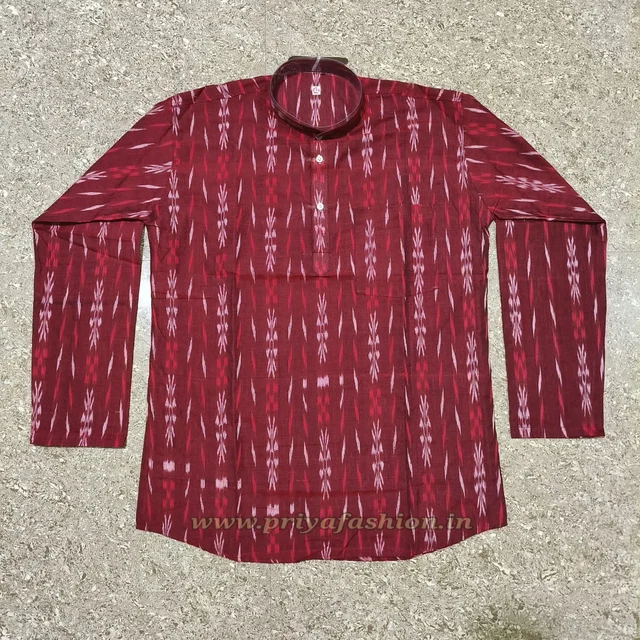 101978 Sambalpuri Short Kurta - 44