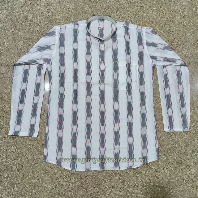 101980 Sambalpuri Short Kurta - 44
