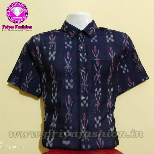 102003 Sambalpuri Half Shirt - 46