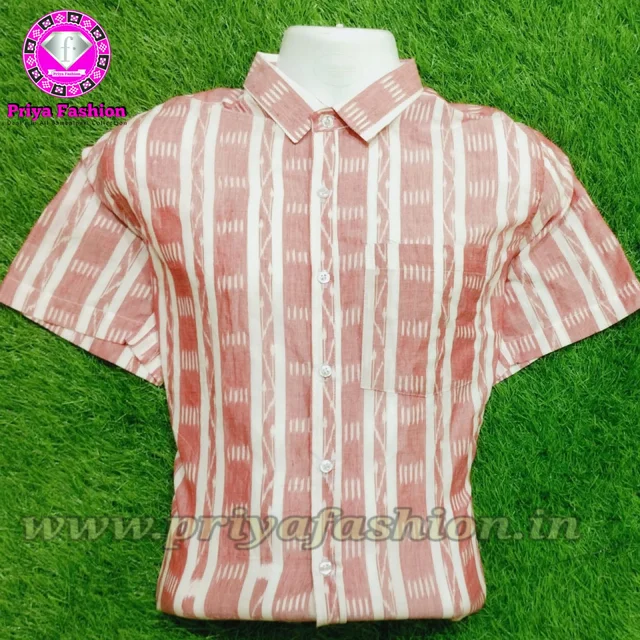 102004 Sambalpuri Half Shirt - 38