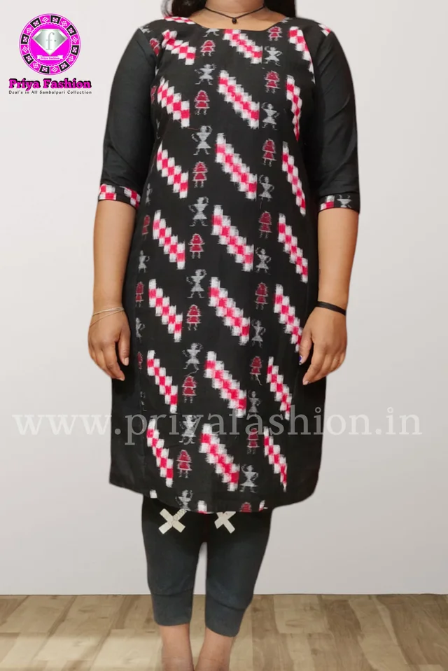 102051 Sambalpuri Stitching Kurti - 40