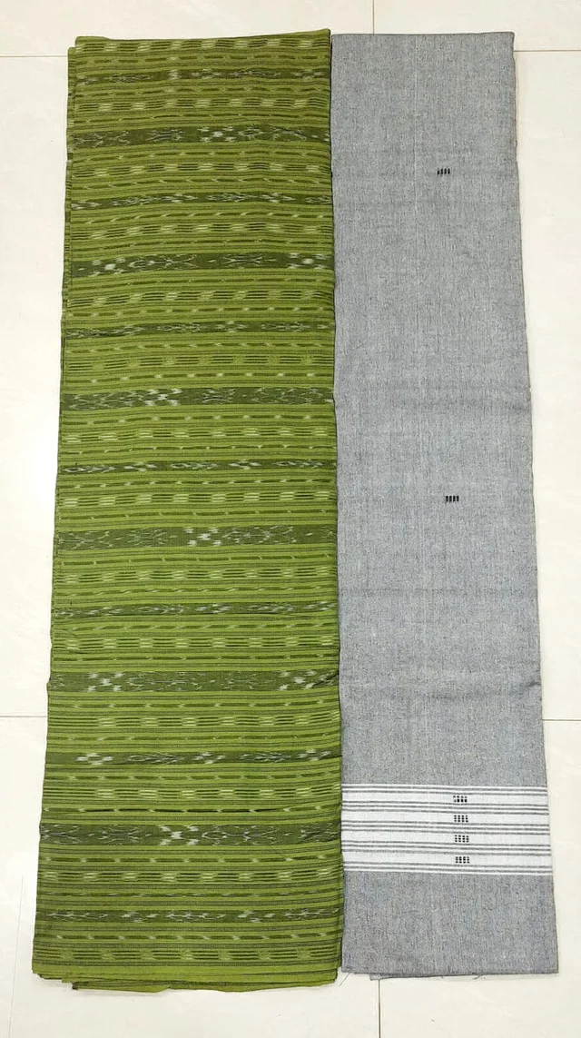 102110 Sambalpuri Dress Material with Dupatta