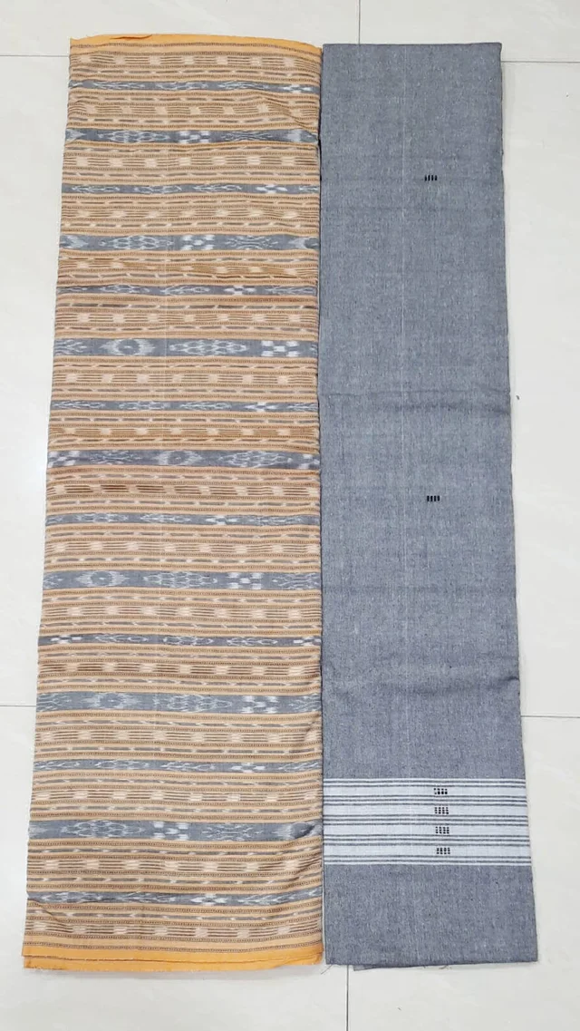 102112 Sambalpuri Dress Material with Dupatta