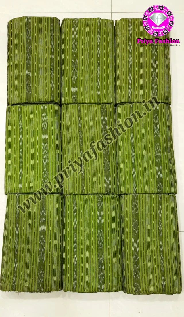 102230 Sambalpuri Handloom Fabric, Shirt, Kurti & Dhila - 2.20 Meter, Fabric