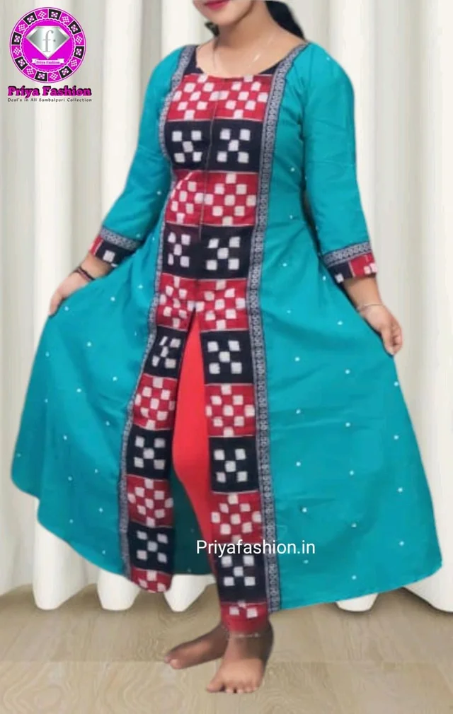 102243 Sambalpuri Round Kurti Top - Java, XXX-44