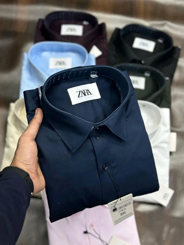 Zara Men Custom Fit Normal Shirt