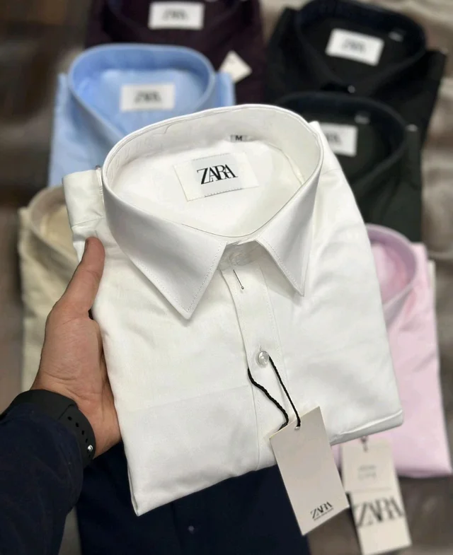Zara Men Custom Fit Normal Shirt