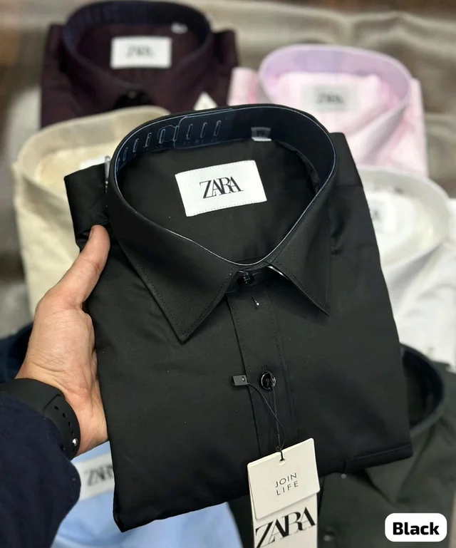 Zara Men Custom Fit Normal Shirt