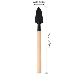 Garden Hand Tool Set of 3 with Trowel Shovel and Rake (3 Pc)