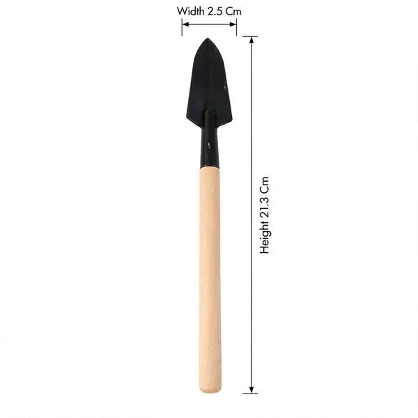 Garden Hand Tool Set of 3 with Trowel Shovel and Rake (3 Pc)