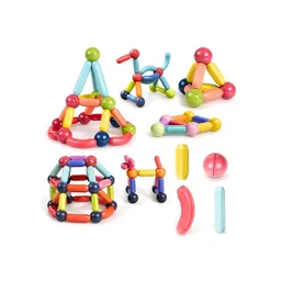 Magnetic Sticks and Balls STEM Building Set