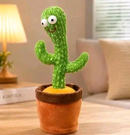 Talking and dancing cactus plush toy 