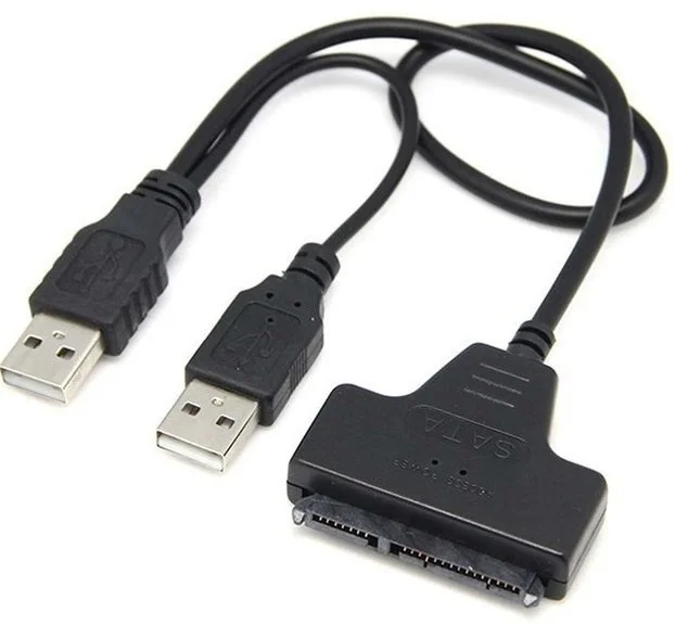 iSparehub USB 3.0 to SATA III Adapter Cable with UASP SATA to USB Converter for 3.5" / 2.5" Hard Drive Disk HDD and Solid State Drives SSD USB Adapter
