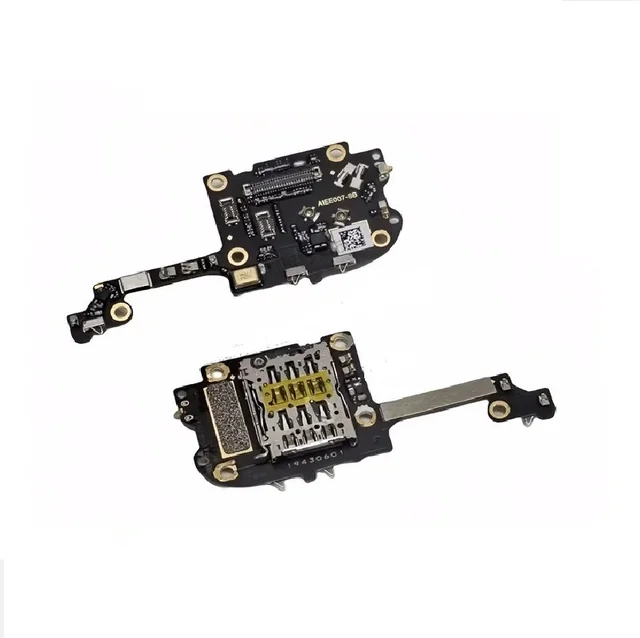 OnePlus For OnePlus 8 Pro Sim Card Tray Reader Slot Socket Connector Microphone Sub Board Flex