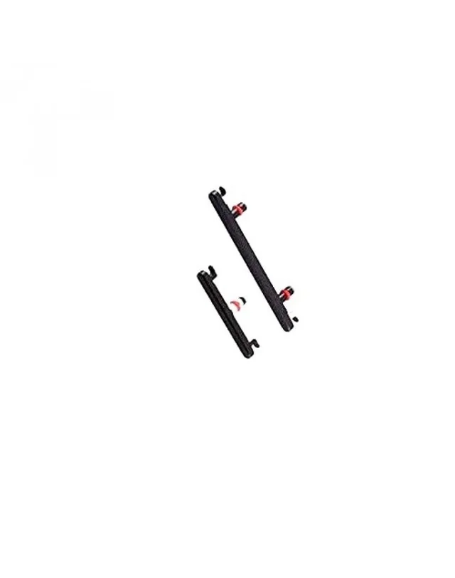 OnePlus For Oneplus 8T Side Power On Off Volume Key Outer Rubber Metal Button (Black)