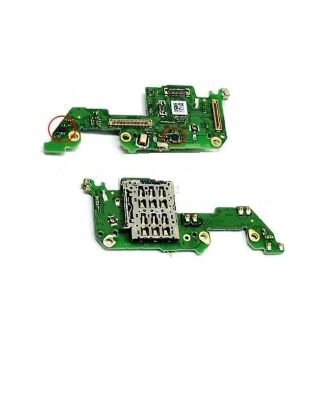 OnePlus For OnePlus Nord 3 5G Sim Card Tray Reader Slot Socket Board Connector with Microphone Sub Board -