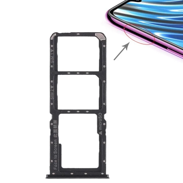 Oppo For Realme 7i SIM Card Tray Slot Sim Outer Holder Adapter Socket