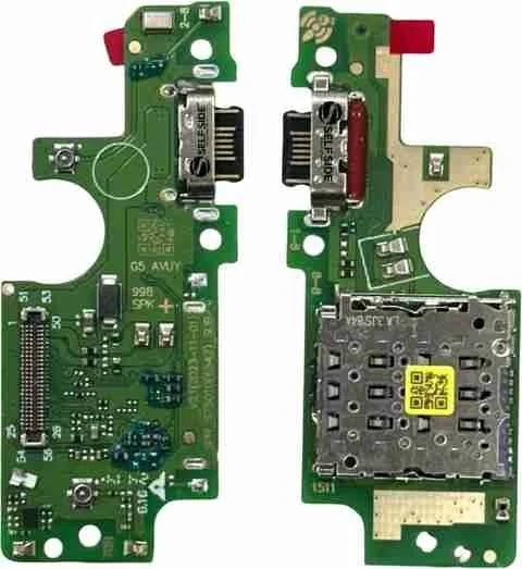 Lava For LAVA YUVA 5G Charging Flex Mic Sim Connector Sub Board