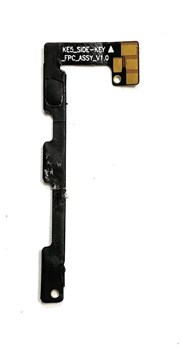 Tecno For Tecno Spark Go 2021 KE5 Power On Off Volume Key Button Switch Flex Cable