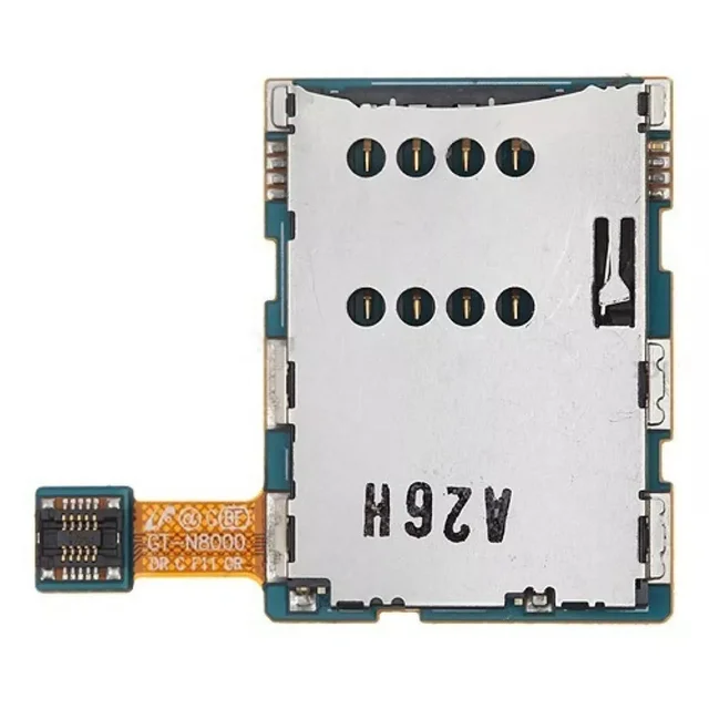 Samsung For Samsung Galaxy Note 10.1 N8000 Sim Card Reader Flex Cable
