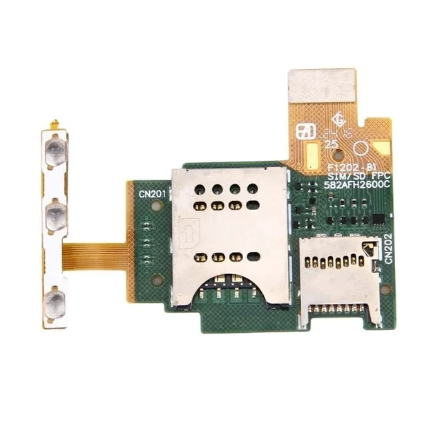 Sony For Sony Xperia J ST26 / ST26i SIM /Micro Sd Memory Card Reader Slot Flex Cable