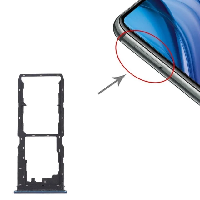 Vivo For Vivo Y19 SIM Card Tray Slot Sim Outer Holder Adapter Socket