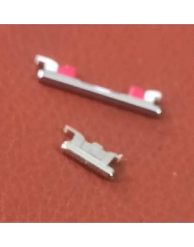 Huawei For Huawei Nova 3i Side Power On Off Volume Key Outer Rubber Button Silver