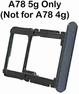 Oppo For Oppo A78 5G SIM Card Tray Slot Holder Adapter Socket